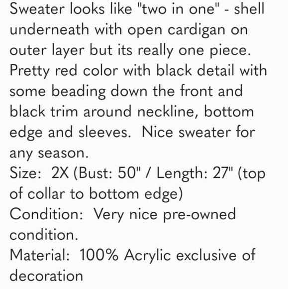 🎄 STUNNING JEWLED EMBELLISHED SWEATER - Picture 7 of 7